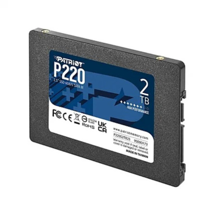 PATRIOT P220/2TB/SSD/2.5"/SATA/3R, P220S2TB25