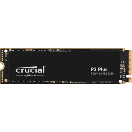 Crucial P3 Plus/2TB/SSD/M.2 NVMe/Černá/5R, CT2000P3PSSD8
