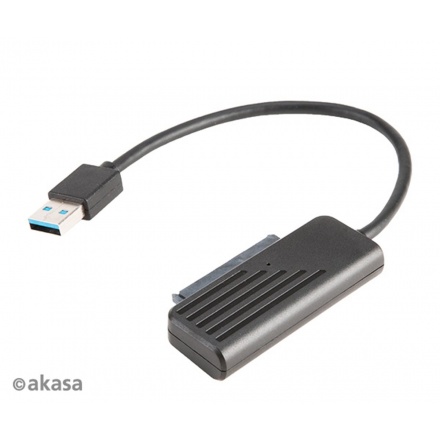 AKASA USB 3.1 adaptér pro 2,5" HDD a SSD - 20 cm, AK-AU3-07BK