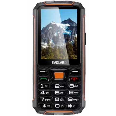 EVOLVEO StrongPhone Z5, vodotěsný odolný telefon, SGP-Z5-B