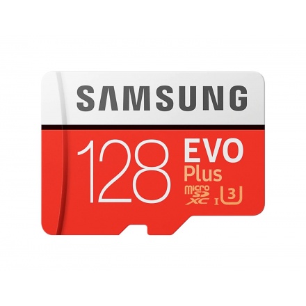 Samsung EVO Plus/micro SDXC/128GB/100MBps/Class 10/+ Adaptér, MB-MC128HA/EU
