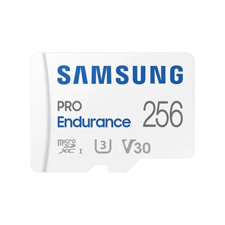 Samsung PRO Endurance/micro SDXC/256GB/100MBps/UHS-I U3 / Class 10/+ Adaptér, MB-MJ256KA/EU