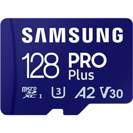 Samsung/micro SDXC/128GB/180MBps/USB 3.0/USB-A/Class 10/+ Adaptér/Modrá, MB-MD128SB/WW