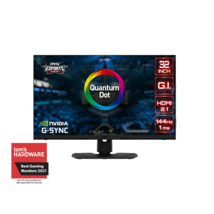 MSI Optix/MPG321UR QD/32"/IPS/4K UHD/144Hz/1ms/Black/2R, Optix MPG321UR QD