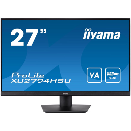 iiyama ProLite/XU2794HSU-B1/27"/VA/FHD/75Hz/4ms/Black/3R, XU2794HSU-B1