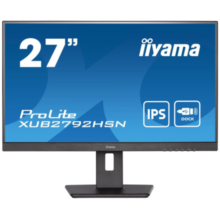 iiyama ProLite/XUB2792HSN-B5/27"/IPS/FHD/75Hz/4ms/Black/3R, XUB2792HSN-B5