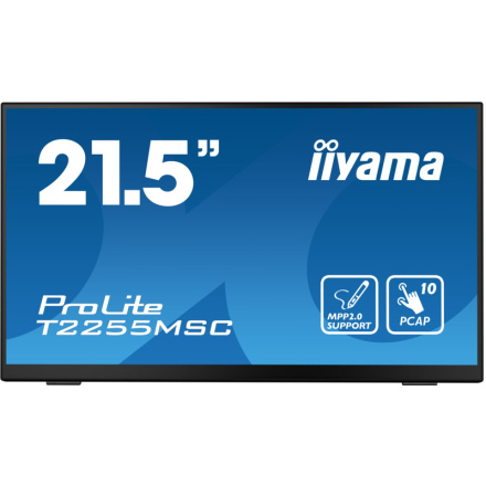 22" LCD iiyama T2255MSC-B1:PCAP,IPS,FHD,HDMI, T2255MSC-B1