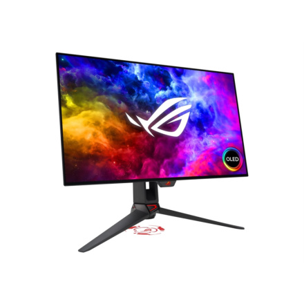 ASUS ROG/PG27AQDM/26,5"/OLED/QHD/240Hz/0,03ms/Black/3R, 90LM08Q0-B01A70