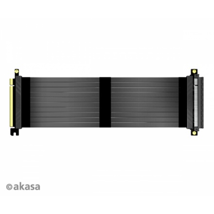 AKASA Riser black X3, 30 cm, AK-CBPE01-30B