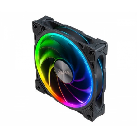 přídavný ventilátor Akasa SOHO AR LED 12 cm RGB, AK-FN108