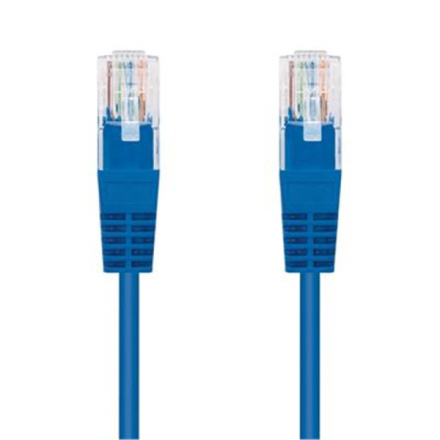 Kabel C-TECH patchcord Cat5e, UTP, modrý, 1m, CB-PP5-1B
