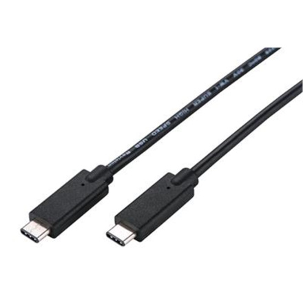 Kabel C-TECH USB 3.2, Type-C (CM/CM), PD 100W, 20Gbps, 2m, černý, CB-USB32-20B