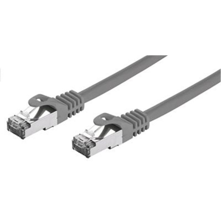 Kabel C-TECH patchcord Cat7, S/FTP, šedý, 10m, CB-PP7-10