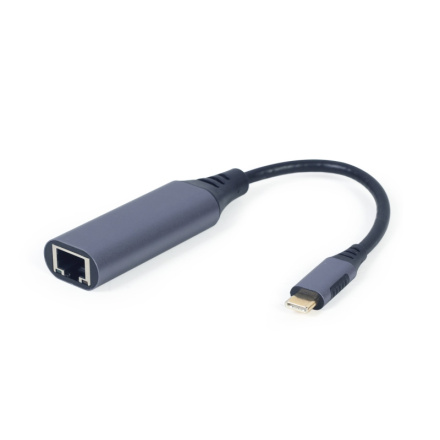 Adaptér Gembird USB-C to LAN Gbe RJ-45, A-USB3C-LAN-01