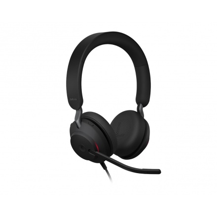 Jabra Evolve2 40/Stereo/USB/Drát/Černá, 24089-989-999