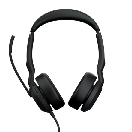 Jabra Evolve2 50/Stereo/ANC/USB-C/Drát/BT/Bezdrát/Černá, 25089-989-899