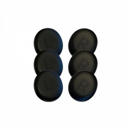 Jabra Ear Cushions for Evolve2 40/65, 6pcs,Black, 14101-77