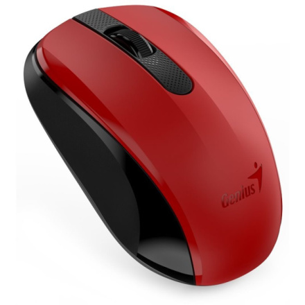 Genius NX-8008s/Kancelářská/Optická/Bezdrátová USB/Červená, 31030028401