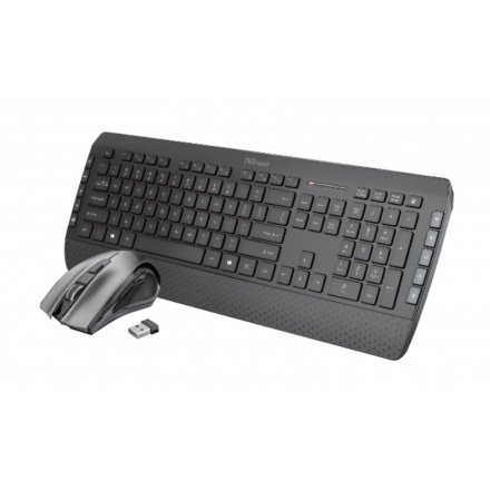 TRUST Tecla-2 Wireless Keyboard with mouse US, 23239