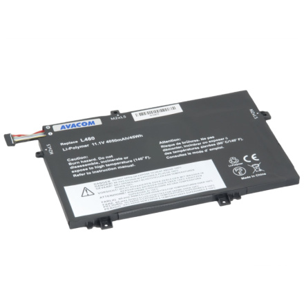 Baterie AVACOM pro Lenovo ThinkPad L480, L580 Li-Pol 11,1V 4050mAh 45Wh, NOLE-L480-P72 - neoriginální