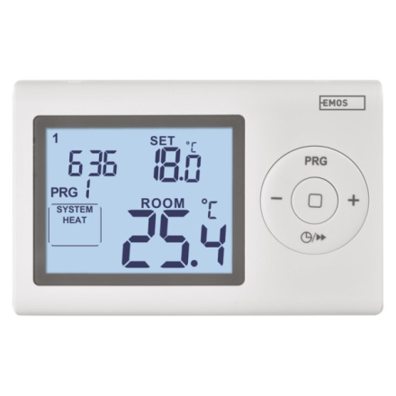 EMOS Programovatelný termostat-drátový P5607, 2101209000