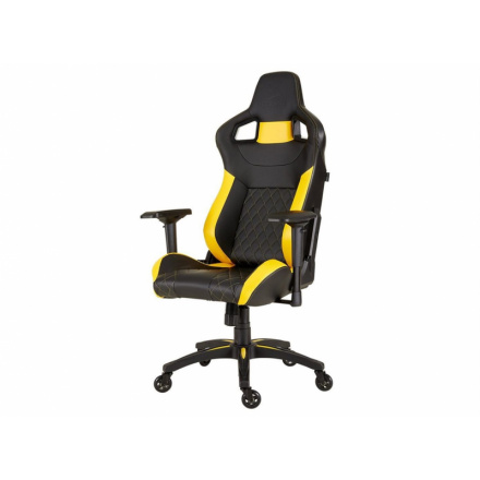 CORSAIR gaming chair T1, černá/žlutá, CF-9010015-WW