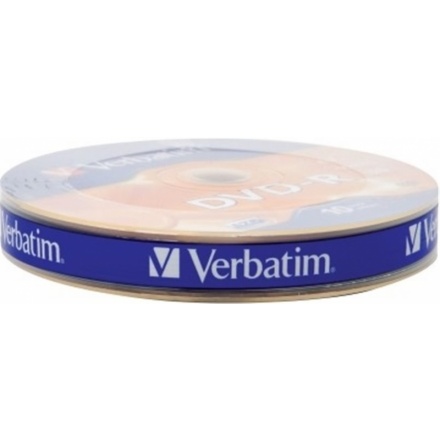 VERBATIM DVD-R 4,7 GB 16x 10-spindl RETAIL, 43729