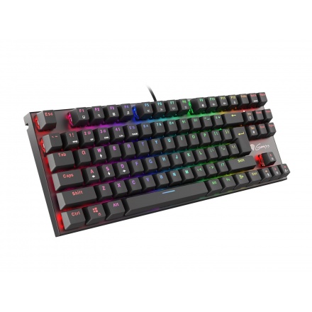 Mechanická klávesnice Genesis Thor 300 TKL RGB, US layout, RGB podsvícení, software, Outemu Red, NKG-1597