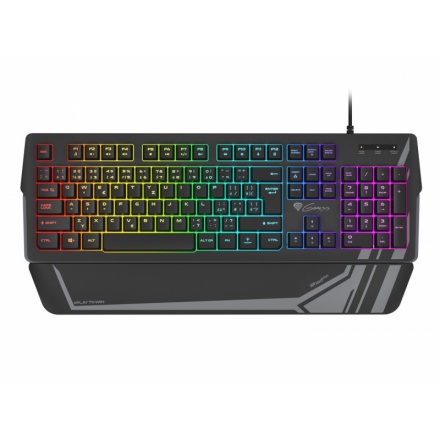 Genesis herní klávesnice RHOD 350/RGB/Drátová USB/CZ/SK layout/Černá, NKG-1728
