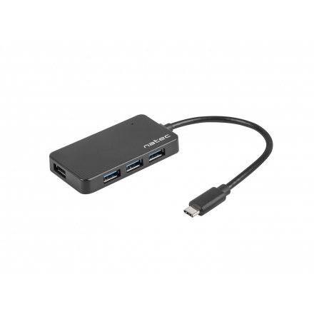 Natec Silkworm USB-C rozbočovač 4x USB 3.0 HUB, NHU-1343