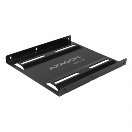AXAGON RHD-125B, kovový rámeček pro 1x 2.5" HDD/SSD do 3.5" pozice, černý, RHD-125B