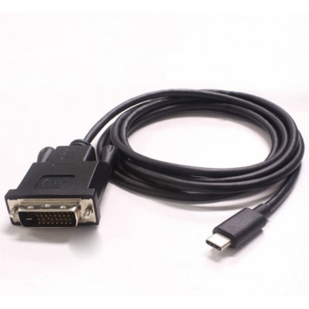 PremiumCord Kabel USB-C na DVI, FullHD@60Hz, 1,8m, ku31dvi02