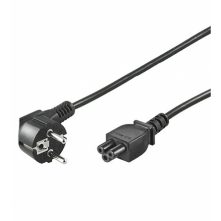 PremiumCord Kabel síťový 230V k notebooku 1m, trojlístek "Mickey Mouse", kpspt1