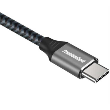 PremiumCord USB-C 3.2 gen2, oplet 100W, 2m, ku31cr2