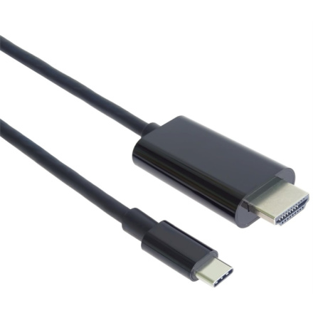 PremiumCord USB-C na HDMI kabel 2m rozlišení 4K*2K@60Hz FULL HD 1080p, ku31hdmi17