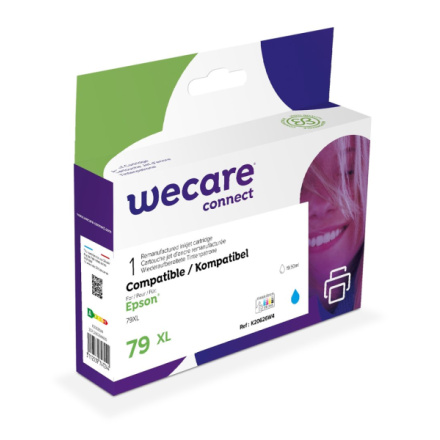 WECARE ARMOR ink kompatibilní s EPSON C13T79024010, modrá/cyan, K20626W4