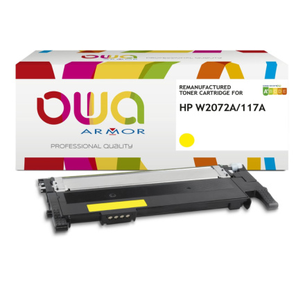 OWA Armor toner kompatibilní s HP W2072A, 117A, 700st, žlutá/yellow, K18864OW