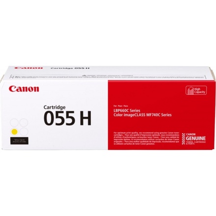Canon CRG 055 H Yellow, 5 900 str., 3017C002 - originální