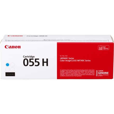 Canon CRG 055 H Cyan, 5 900 str., 3019C002 - originální