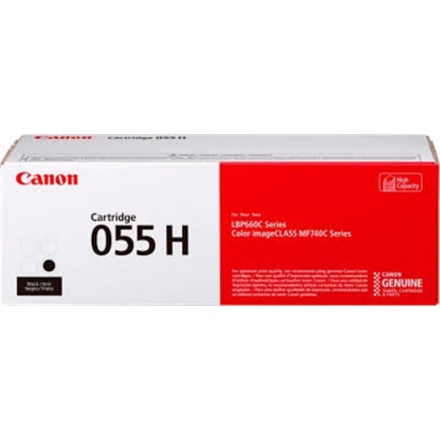 Canon CRG 055 H Black, 7 600 str., 3020C002 - originální