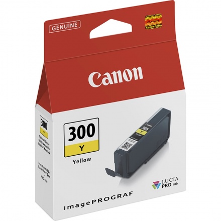 Canon PFI-300 Yellow, 4196C001 - originální