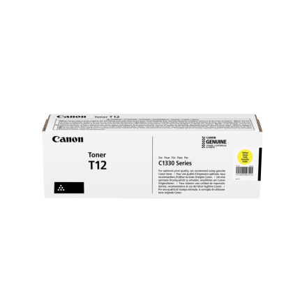 Canon Toner T12 Yellow, 5095C006 - originální
