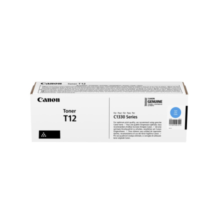 Canon Toner T12 Cyan, 5097C006 - originální