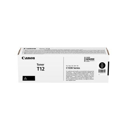 Canon Toner T12 Black, 5098C006 - originální