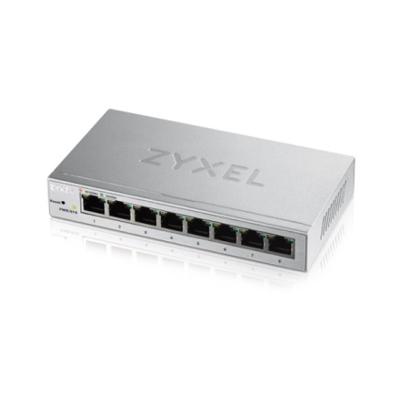 ZyXEL GS1200-8, 8 Port Gigabit webmanaged Switch, GS1200-8-EU0101F