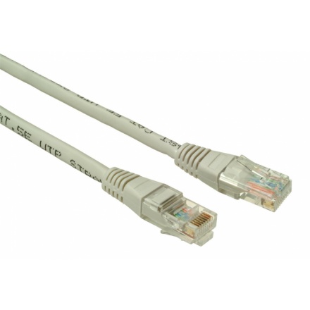 SOLARIX patch kabel CAT6 UTP PVC 15m šedý non-snag proof, 28411509