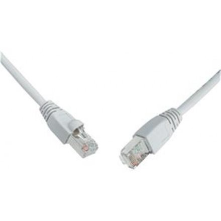 SOLARIX patch kabel CAT6 UTP PVC 1m šedý snag-proof, 28610109