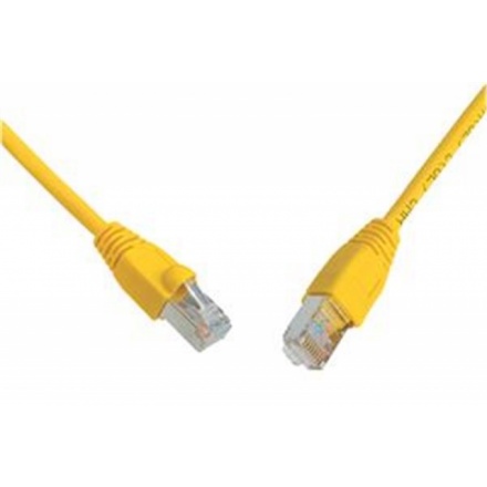 SOLARIX patch kabel CAT5E SFTP PVC 2m žlutý, 28440209