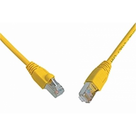 SOLARIX patch kabel CAT5E SFTP PVC 3m žlutý, 28440309