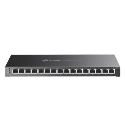 TP-Link TL-SG2016P 16xGb(8xPoE+) 120W smart switch Omada SDN, TL-SG2016P